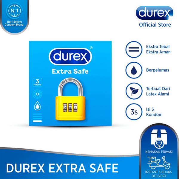 Kondom Durex Extra Safe