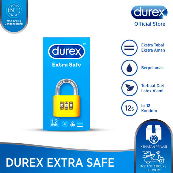 Kondom Durex Extra Safe